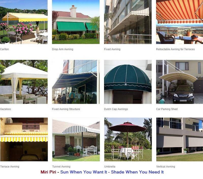 ﻿Dome Awnings For Home - Manufacturers, Dealers, Contractors, Suppliers, Delhi, 