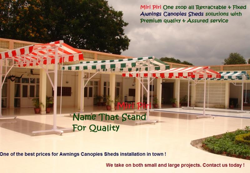 Best Canopy Awnings Manufacturers in Gurgaon, Terrace Awnings Shed Manufacturer 