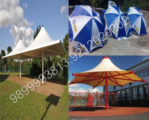 Fold Manual Open Umbrella - Travel Umbrella, Patio Table With Umbrella, Outdoor 