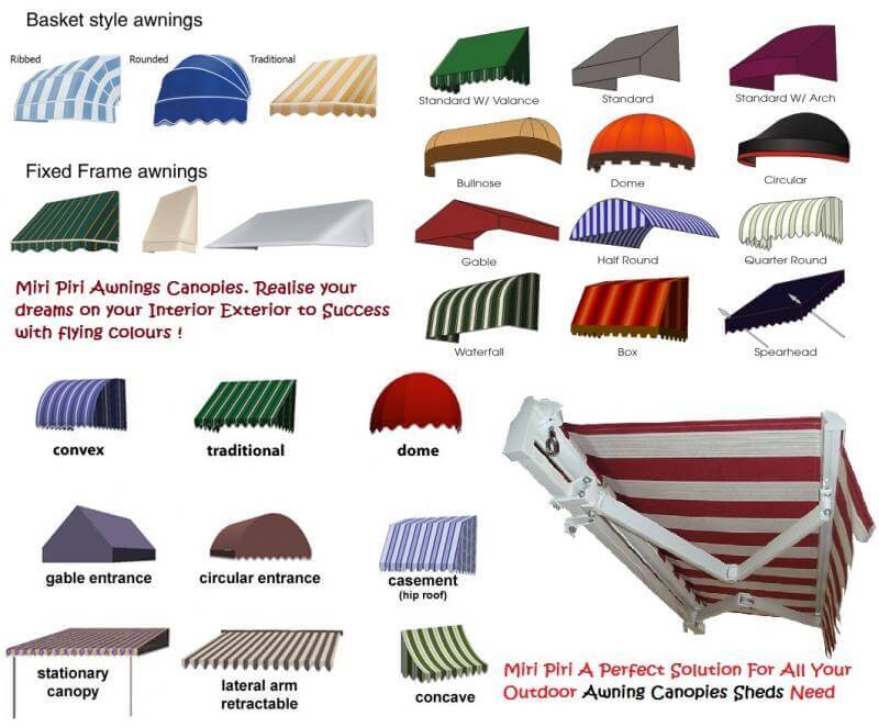 Folding Arm Awnings - Manufacturers, Dealers, Contractors, Suppliers, Delhi, Ind