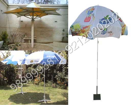 Printed Garden Umbrella- Travel Umbrella, Patio Table With Umbrella, Outdoor   U