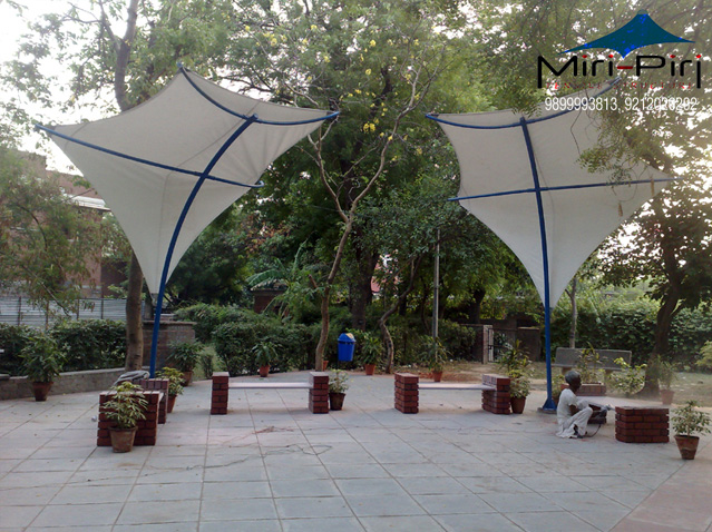 Fully Customized Tensile Structure To Meet Client Requirements.Call Us9212020202