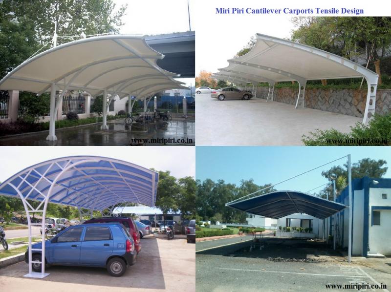 Tensile Car Parking Structures - Delhi, Mumbai, Pune, Gurgaon, Jaipur, Kanpur