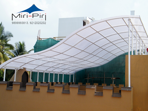 Tensile Fabric Skylight, Fabric Roof, Tensile Fabric Structures, Tensile Shades