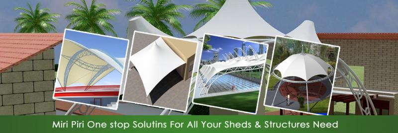 Tensile Structures Manufacturer, Tensile Structures Contractors, Tensile Sheds