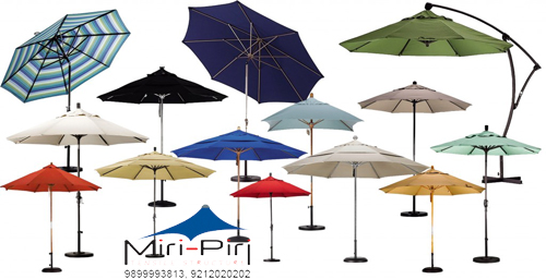Tensile Umbrella, Wooden Umbrellas, Advertising Umbrellas - Manufacturers Delhi