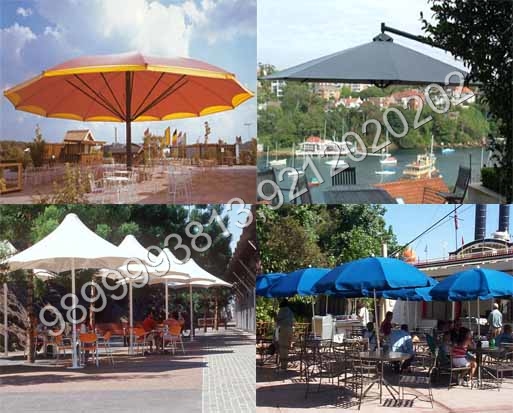 Umbrella Printing - Rectangular Market Umbrella, Multi Color Patio Umbrella, Gar