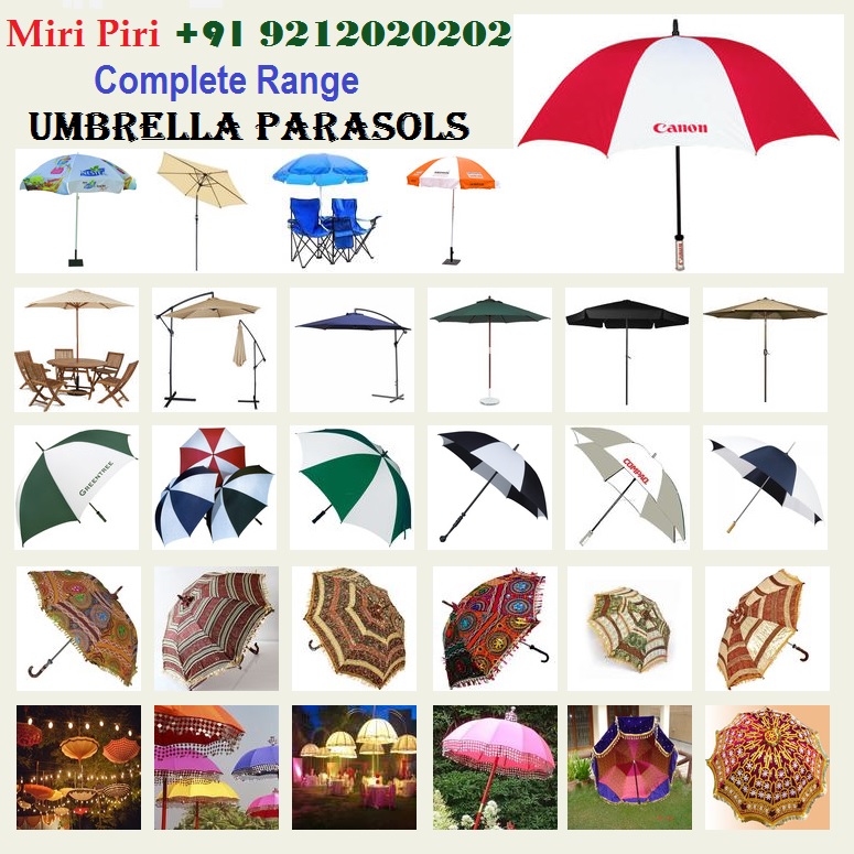 Umbrellas Parasols﻿ Low Price, Very Durable, Best Quality - Rajasthani Handmade 
