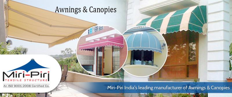 Awnings Canopies Manufacturer in New Delhi